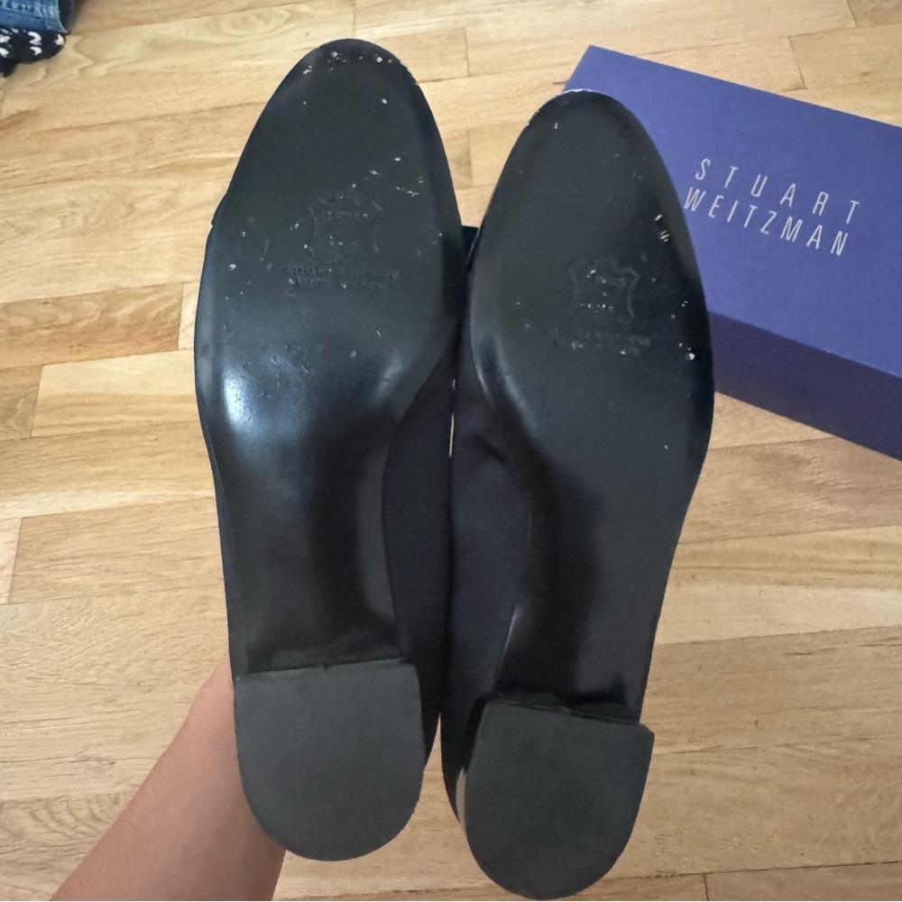 Stuart Weitzman Black Patent Flats - Picture 2 of 5